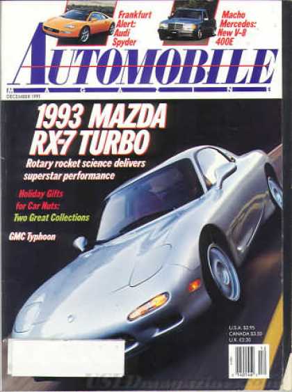 Automobile - December 1991