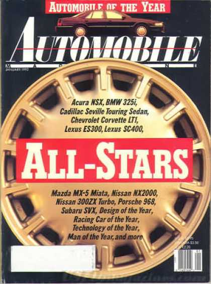 Automobile - January 1992