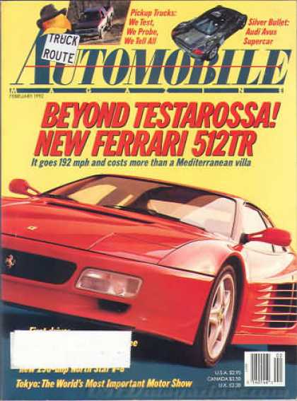 Automobile - February 1992