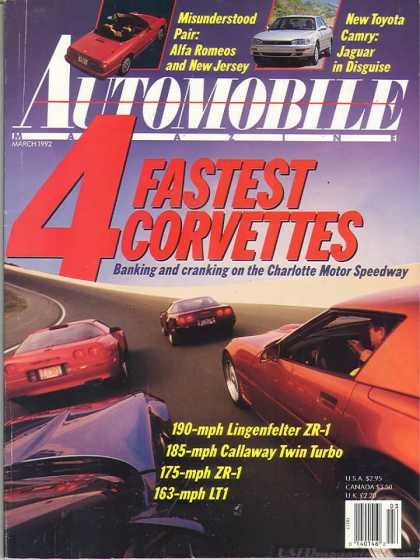 Automobile - March 1992