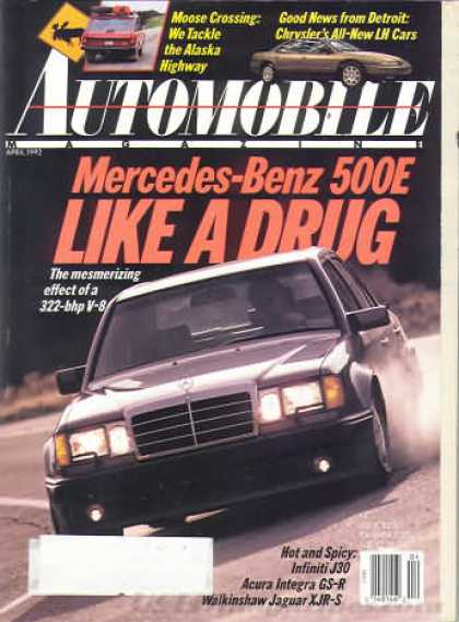 Automobile - April 1992
