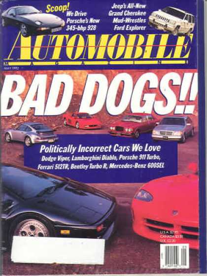 Automobile - May 1992