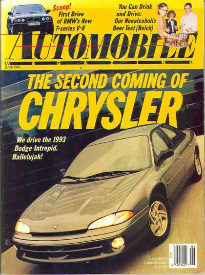 Automobile - June 1992