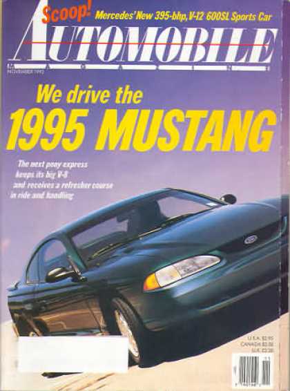 Automobile - November 1992