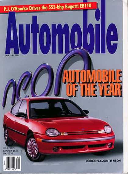 Automobile - January 1994