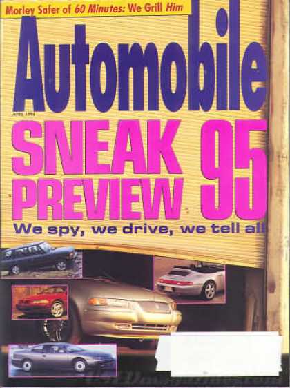 Automobile - April 1994