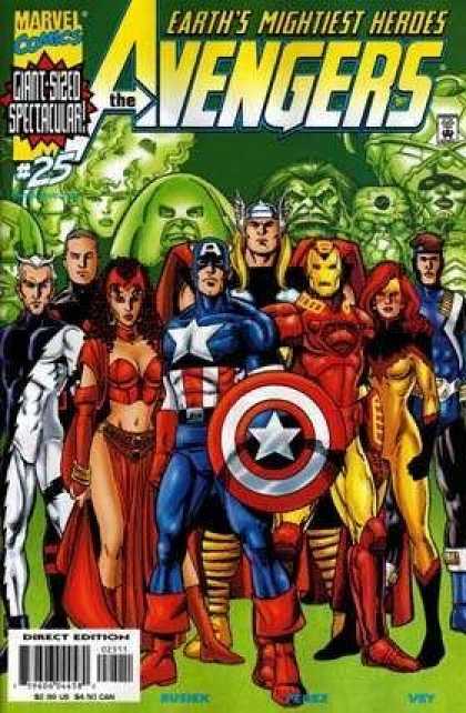 Avengers (1998) 25 - Ironman - Heroes - Marvel Comics - Electra - Giant-sized - George Perez