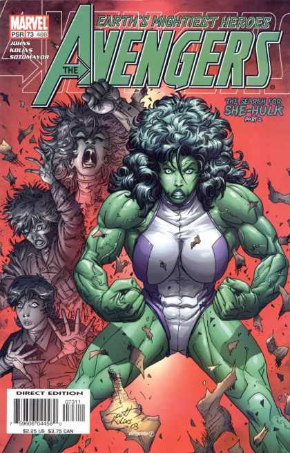 Avengers (1998) 73 - Powerful - Evil - Extra - Strong - Ladies - Scott Kolins