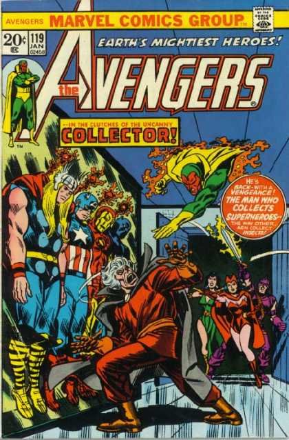 Avengers 119 - Collector - Inner Demons - The Final Battle - Super Hero Come Back - The Last Villain