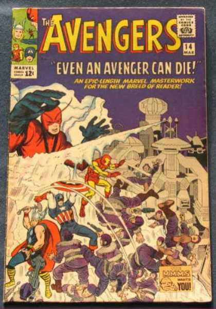 Avengers 14 - Thor - Captain America - Even An Avenger Can Die - Ice Wall - Iron Man - Charles Stone, Jack Kirby