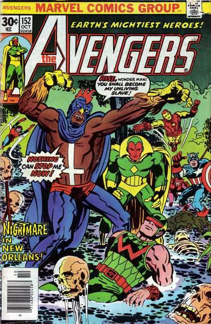 Avengers 152 - Bird Man - Iron Man - Capt America - Number 152 - 30 Cents - Jack Kirby