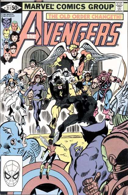 Avengers 211 - Marvel Comics Group - The Old Order Changeth - Thor - Open Door - Dazzler