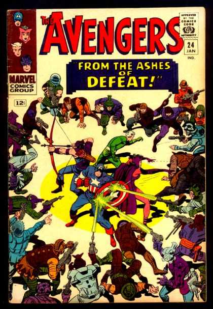 Avengers 24 - Dick Ayers, Jack Kirby