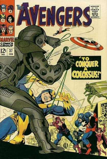 Avengers 37 - Colossus - Hawkeye