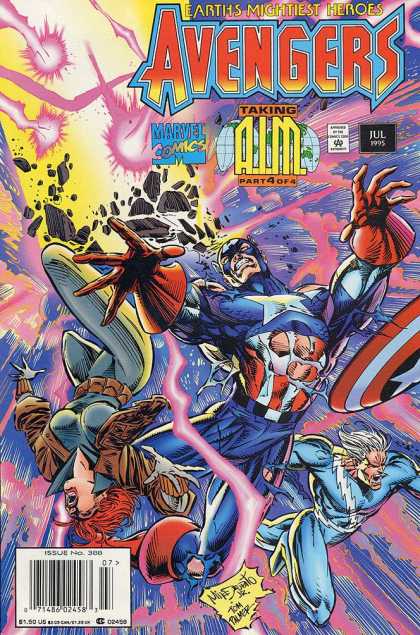 Avengers 388 - Earths Mightiest Heroes - Marvel Comics - July 1995 - Part 4 - Taking Aim - Deodato Fiho