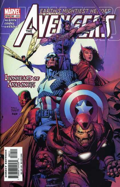 Avengers 495 - Marvel - Arrow - Bow - Captain America - Iron Man