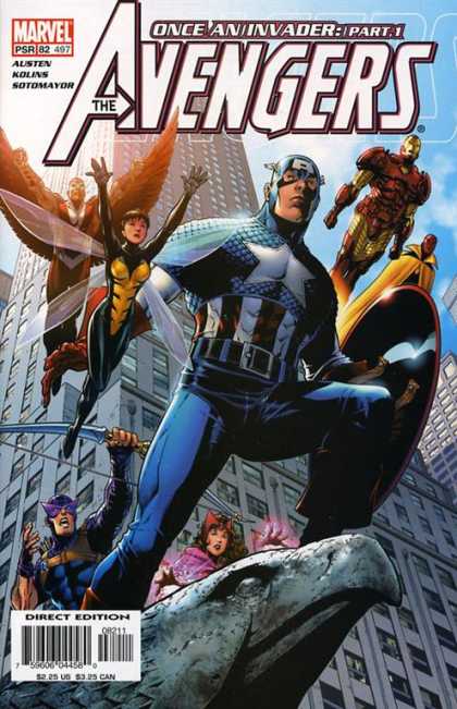 Avengers 497 - The Avengers - Once An Invader - Part 1 - Eagle - Marvel