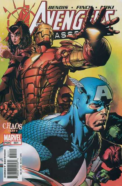 Avengers 501 - Chaos - Captain America - Woman - Light - Bendis - David Finch