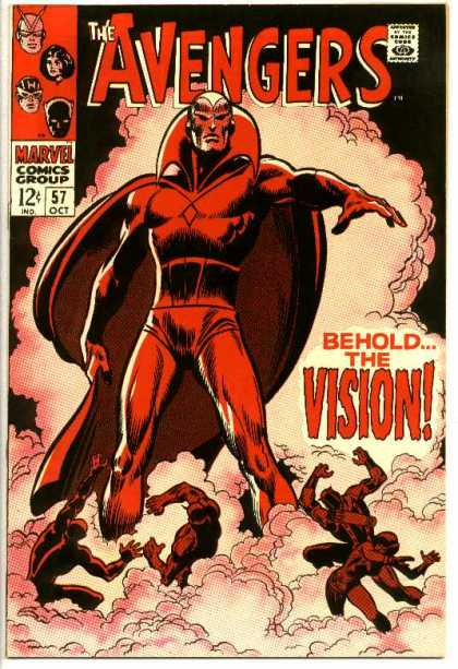 Avengers 57 - Behold The Vision - Superhero - Cape - Red - Marvel