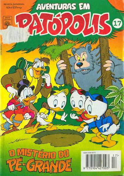 Aventuras em Patopolis 17 - Disney - Walt - Duck - Donald - Children