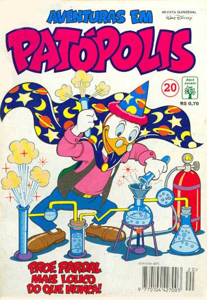 Aventuras em Patopolis 20 - Duck - Wizard - Gas - Reaction - Hat