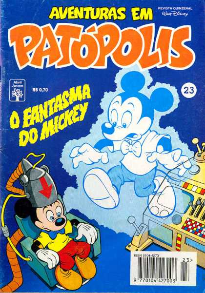 Aventuras em Patopolis 23 - Walt Disneys - 23 - Rs070 - O Fantasma Do Mickey - 9770104427003