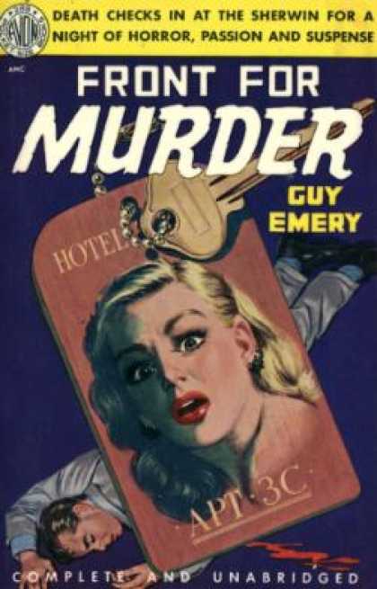 Avon Books - Front for Murder - Guy Emery