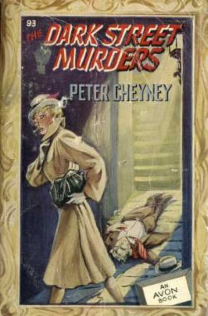 Avon Books - The Dark Street Murders - Peter Cheyney