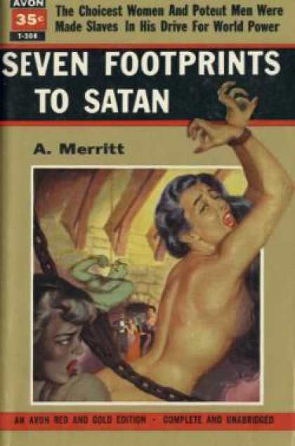 Avon Books - Seven Footprints To Satan - A. Merritt