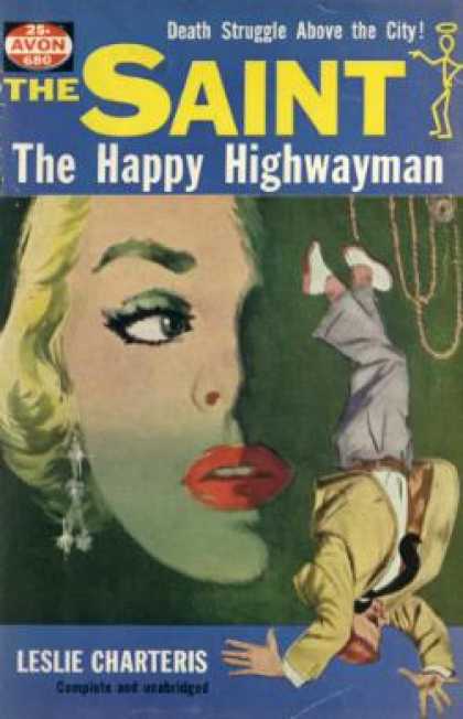 Avon Books - The Saint: The Happy Highwayman - Leslie Charteris