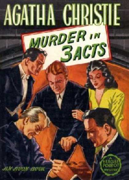 Avon Books - Murder In 3 Acts - Agatha Christie