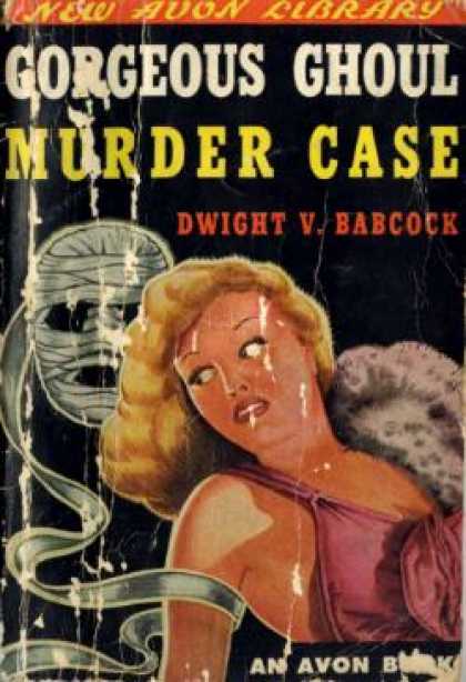 Avon Books - Gorgeous Ghoul Murder Case - Dwight Babcock
