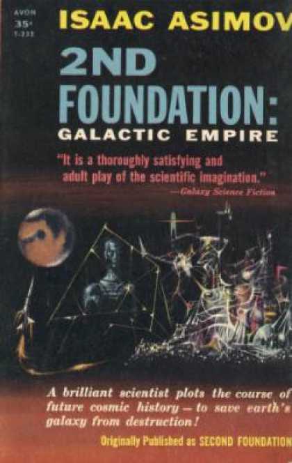 Avon Books - 2nd Foundation, Galactic Empire: Avon T-232 - Isaac Asimov