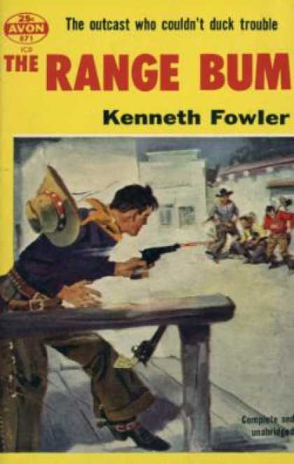 Avon Books - The Range Bum - Kenneth Fowler
