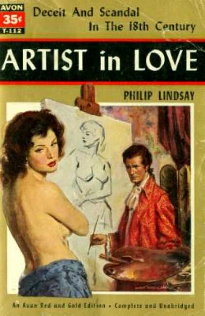 Avon Books - Artist In Love - Philip Lindsay