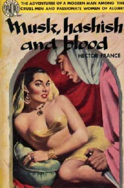 Avon Books - Musk, Hashish and Blood - Hector France
