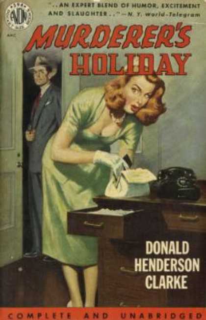 Avon Books - Murderer's Holiday - Donald Henderson Clarke