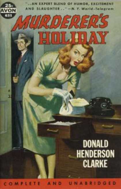 Avon Books - Murderer's Holiday - Donald Henderson Clarke