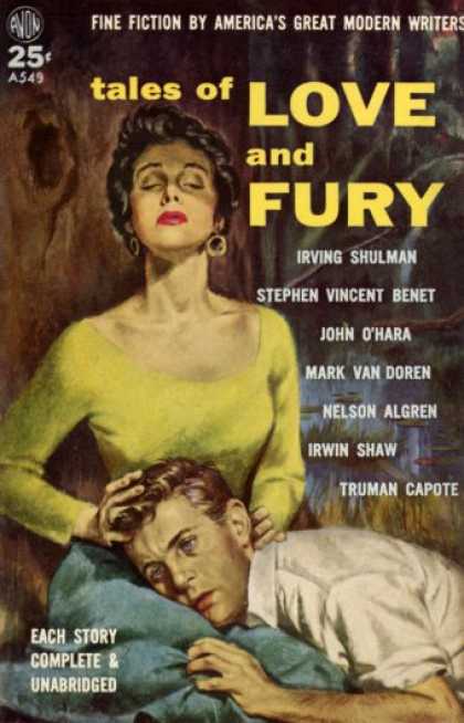 Avon Books - Tales of Love and Fury - Nelson Algren & Others Truman Capote