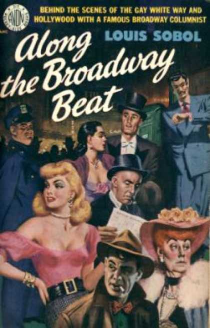Avon Books - Along the Broadway Beat - Louis Sobol
