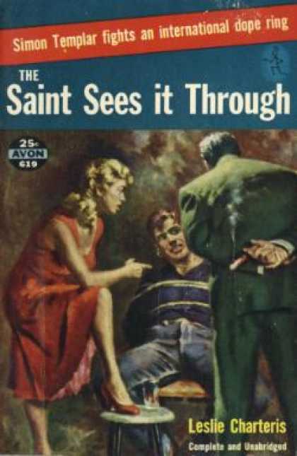 Avon Books - The Saint Sees It Through