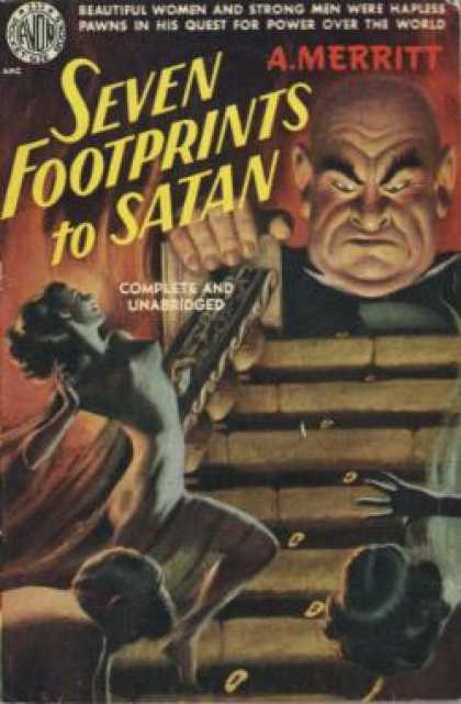 Avon Books - Seven Footprints To Satan, - Abraham Merritt