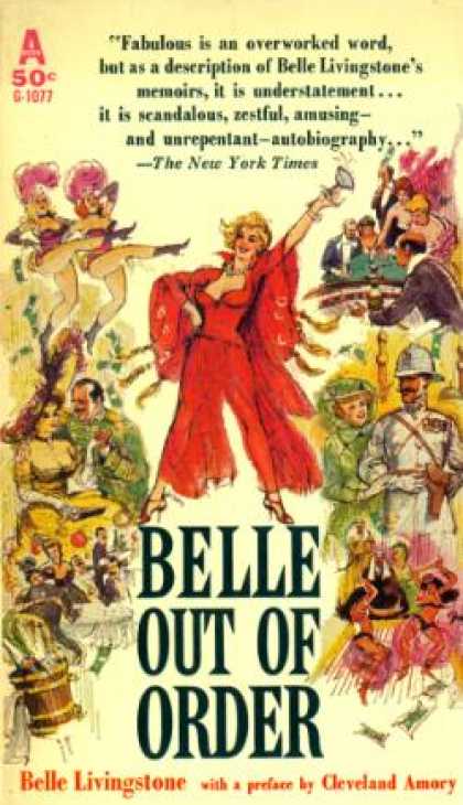 Avon Books - Belle Out of Order - Belle Livingstone