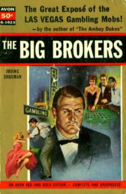 Avon Books - The Big Brokers - Irving Shulman