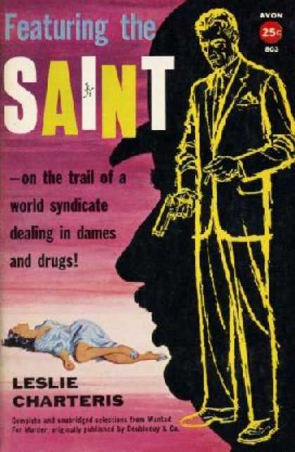 Avon Books - Featuring the Saint