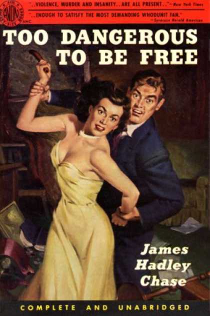 Avon Books - Too Dangerous To Be Free - James Hadley Chase
