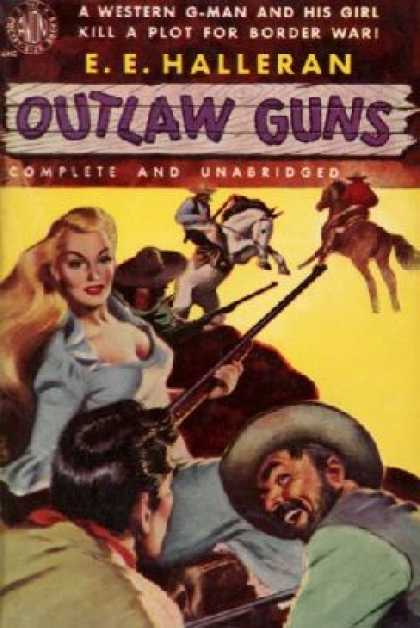 Avon Books - Outlaw Guns - E. E. Halleran