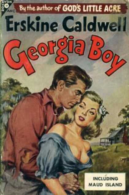 Avon Books - Stories From Georgia Boy and Maud Island - Erskine Caldwell