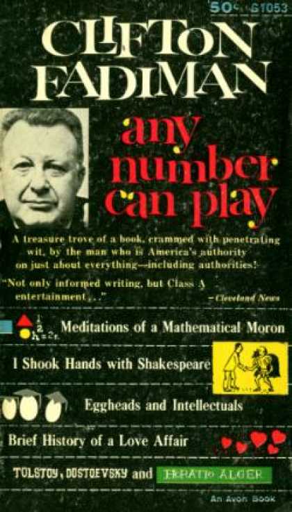 Avon Books - Any Number Can Play - Clifton Fadiman
