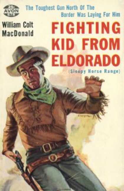 Avon Books - Fighting Kid From Eldorado - William Colt MacDonald